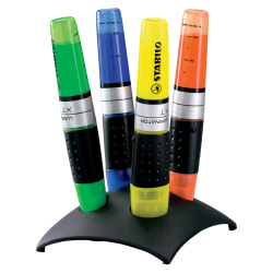 Textmarker - LUMINATOR - 4er Tischset - gelb, grün,...