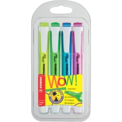 Textmarker swing® cool - 4er Pack - gelb, grün,...