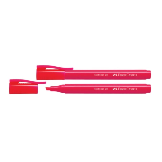 Textmarker 38 Stiftform - rot