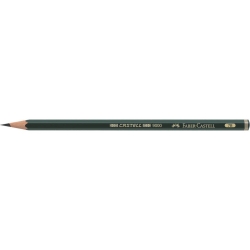 Bleistift CASTELL® 9000 - 7B, dunkelgrün