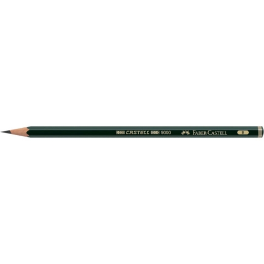 Bleistift CASTELL® 9000 - B, dunkelgrün