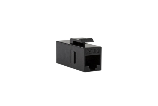 Logilink Keystone Kupplung 2X RJ45 UTP , Cat.5e, schwarz