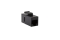 Logilink Keystone Kupplung 2X RJ45 UTP , Cat.5e, schwarz