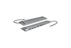 Logilink Dockingstation USB 3.2, 2x HDMI 11-Port, PD5, schw.