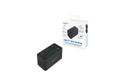 Logilink Dockingstation USB 3.2 (G1) HDMI,10-Port,PD4,schw.