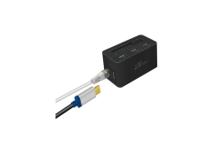Logilink Dockingstation USB 3.2 (G1) HDMI,10-Port,PD4,schw.