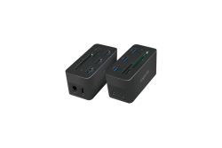 Logilink Dockingstation USB 3.2 (G1) HDMI,10-Port,PD4,schw.