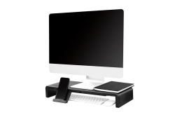 Logilink Monitorerhöhung,420-520mm, zusammenklappbar, schw.