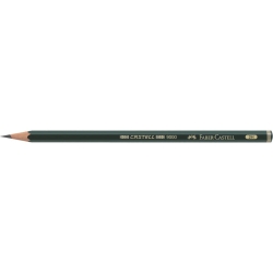 Bleistift CASTELL® 9000 - 2H, dunkelgrün