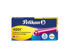 Pelikan Tintenpatrone 4001 GTP/5 pink Großraum...