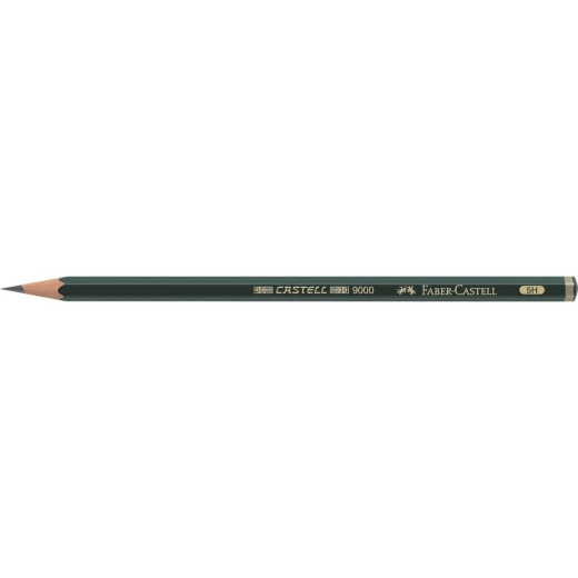 Bleistift CASTELL® 9000 - 5H, dunkelgrün