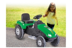 Jamara Ride-on Traktor Big Wheel 12V grün 3+
