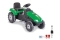 Jamara Ride-on Traktor Big Wheel 12V grün 3+