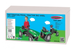 Jamara Trettraktor Big Wheel grün 3+