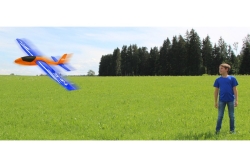 Jamara Pilo XL Schaumwurfgleiter EPP Tragfläche blau 8+