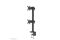 Neomounts TIS 17-49 2TFT 2Gelenke schw. Max.15