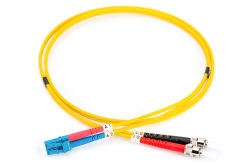 DIGITUS LWL Patchkabel LC -> ST 2.00m Singlemode Duplex OS2