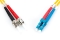 DIGITUS LWL Patchkabel LC -> ST 2.00m Singlemode Duplex OS2