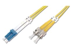 DIGITUS LWL Patchkabel LC -> ST 3.00m Singlemode...