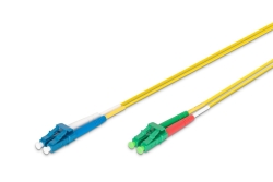 DIGITUS LWL Patchkabel LC(APC)-> LC 2m Singlemode...