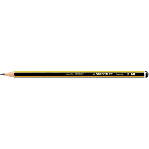 Noris® Bleistift 120 - B, gelb-schwarz