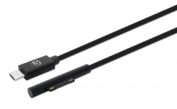 MANHATTAN Surface Connect auf USB-C Ladekabel 1,8m PD-Fähig