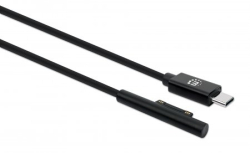 MANHATTAN Surface Connect auf USB-C Ladekabel 1,8m PD-Fähig