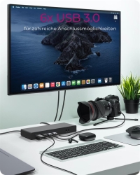 Dockingstation IcyBox USB Type-C mit 2...