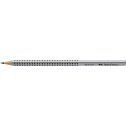 Bleistift GRIP 2001 - HB, silbergrau