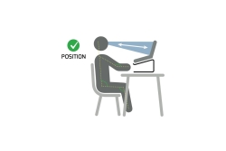 Port Laptop Ständer Aluminium ergonomisch Notebook Erhöhung