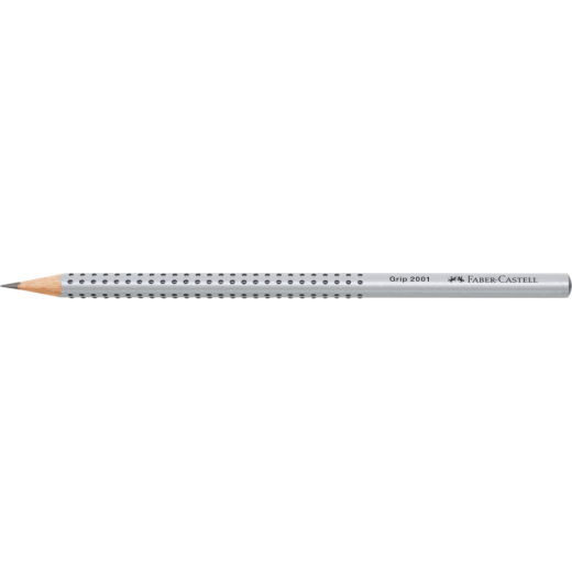 Bleistift GRIP 2001 - 2H, silbergrau