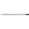 Bleistift GRIP 2001 mit Radierer - B, silbergrau