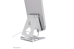 Neomounts Smartphone-Ständer bis 6,5 faltb. sil.
