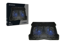CONCEPTRONIC 2-Fan USB-A2.0 Laptop-Kühlpad 5Kg 15.6 sw