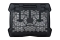 CONCEPTRONIC 2-Fan USB-A2.0 Laptop-Kühlpad 5Kg 15.6 sw