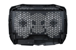 CONCEPTRONIC 2-Fan USB-A2.0 Laptop-Kühlpad 7Kg ERGO 17 sw