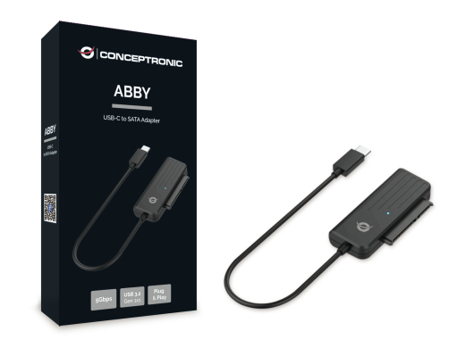 CONCEPTRONIC Adapter USB-C3.2->SATA 2.5 5Gbs 0.20m sw