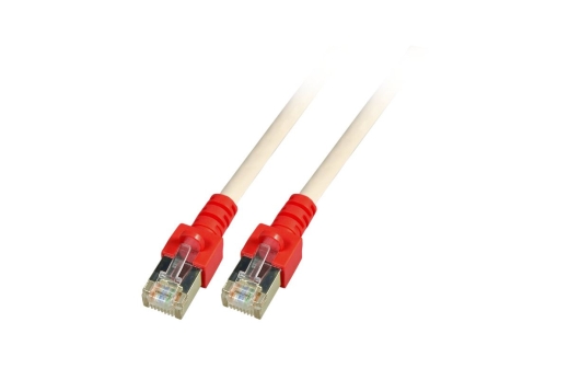EFB RJ45 Patchkabel SF/UTP Cat.5e CCA 10.00m grau