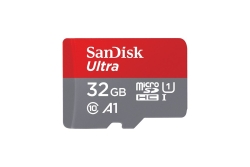 SD MicroSD Card 32GB SanDisk Ultra Class 10 inkl. Adapter