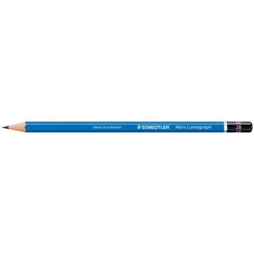 Bleistift Mars® Lumograph® - 2B, blau