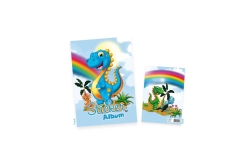 HERMA Sticker Sammelalbum für Kids Dinos A5