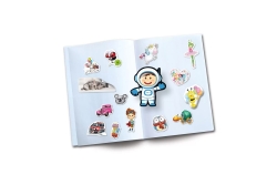 HERMA Sticker Sammelalbum für Kids Prinzessin Sweetie A5