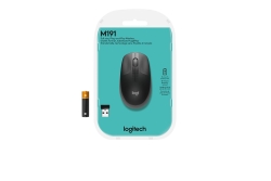Logitech Wireless Mouse M190 black retail