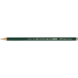 Stenobleistift CASTELL® 9008 - 2B, dunkelgrün