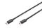 DIGITUS USB 2.0 Anschlusskabel Typ C -C St/St 1.8m, sw