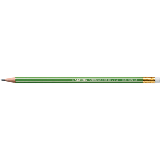 Bleistift mit Radierer STABILO® GREENgraph®, HB
