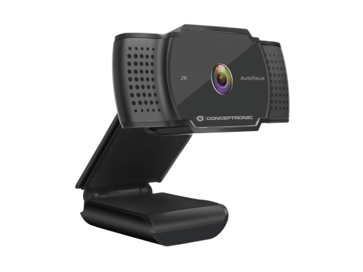 CONCEPTRONIC Webcam USB-A2.0 72° 2K/30Hz SuperHD+Mikro sw