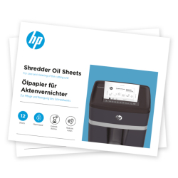 HP Aktenvernichter Öl-Blätter