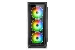 Sharkoon Gehäuse TK4 RGB ATX 1xGlas schwarz