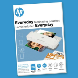 HP Laminierfolien Everyday für Visitenkarten 80...